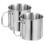 Camping Kaffeebecher Silber 2 Stk 8