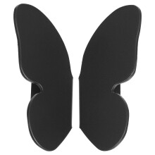 Tragbarer Türschloss-Stecker Türverriegelung Griff 7,5x3,5x0,1 Cm Grau