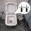 2 Toilettendeckel Zubehör Metall Mutter 5