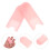 2 Saxophon Fingerhalter Daumenauflage Rosa Silikagel 6