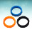 3St Mikrofon Silikon Stand Kreis Ring Ktv 9