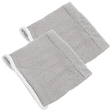 Face Mask Covers 2Stk Grau Baumwolle Atmungsaktiv Für Fein