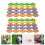 Raindrops Ballmark Golf Sortiert 100Stk 0,94x0,94x0,24Zoll 4
