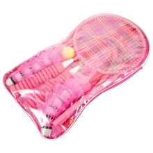 Badminton Set Rosa 17,1x8,9x1,4 Zoll