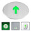 Exit Schild LED Beleuchtetes Exit Schild Multi 1 Satz 5