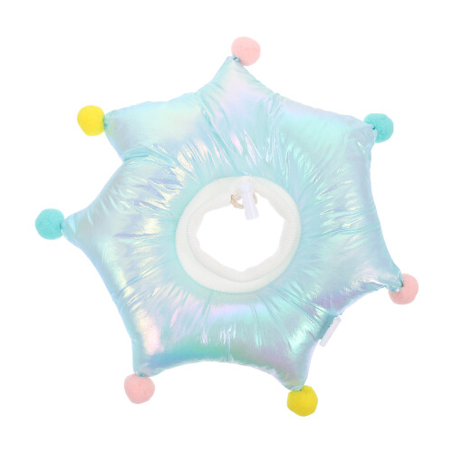 1Pièces Collier Chat Et Chien Contre Léchage En PP Coton Multicolore 2
