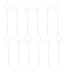 Craft Kunststoff Kreise Stern Weiß 1 Set
