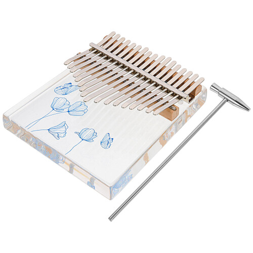 1 Set Kalimba Klangplatte Metall Mini Für Kinder