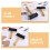 3Pièces Rouleaux À Brayer Noir Pour D'art Et Impression 6