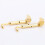 Worgeous 2 Stk Violin Zubehör Kinnhalter 3