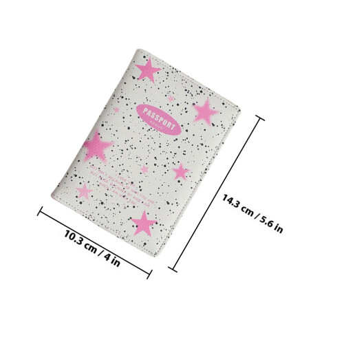 Kartenhalter Geldbörse Reisehülle Rosa Pu 1