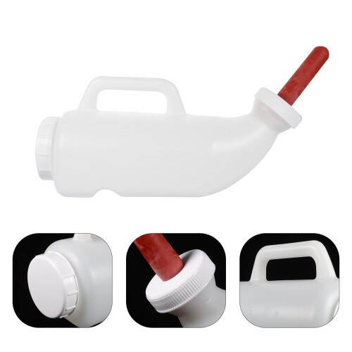 1 Set Milchfütterer Weiß PP Für Kälber 1