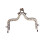 Wallet Buckle Handle Frame 10 Cm Kiss 10