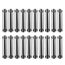 20St Bidirektionale Schraube Zylinder Backform Silber