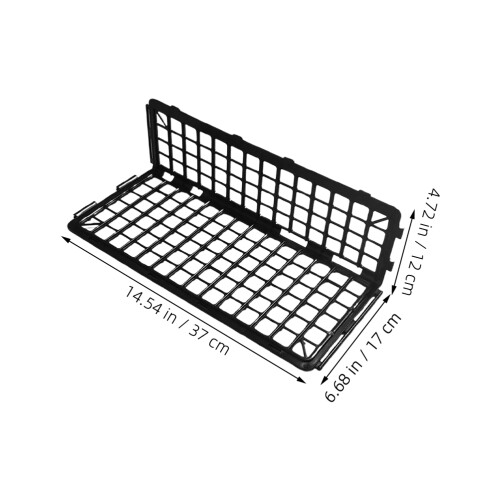 Vegetable Divider Regalabtrenner Schwarz 4 2