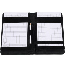 1Set Kompaktes Und Modisches Golf Scorebook Aus Langlebigem Leder