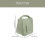 Cosmetic Rack Miss Polyester Wasserdicht 3