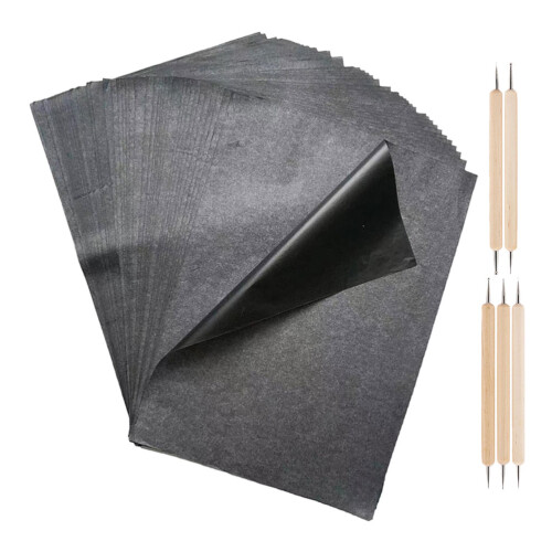 Raindrops 55 Transfer 29,70x21,00x0,10 Cm Schwarz