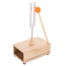1 Set Gabel Mit Hammer Holz Resonanzkasten