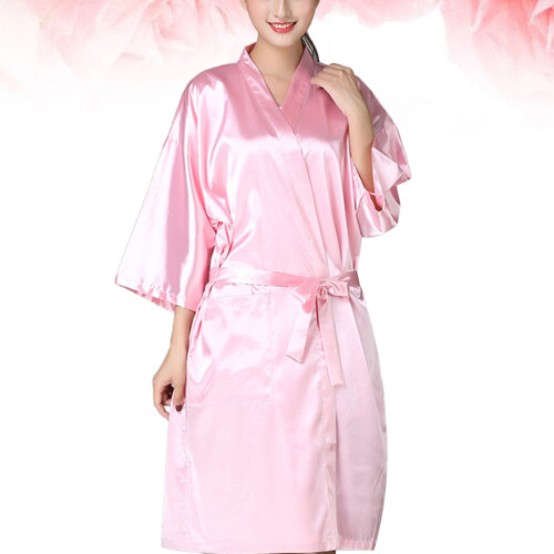 1Pièces Tablier Rose Confortable Pour Salon Spa 1