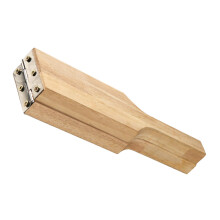 1Stk Allzweck Obstklammer Holz Edelstahl Für Haushalt Und Küche