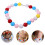 Rainbow Halskette Neon Perlen Bunt 5