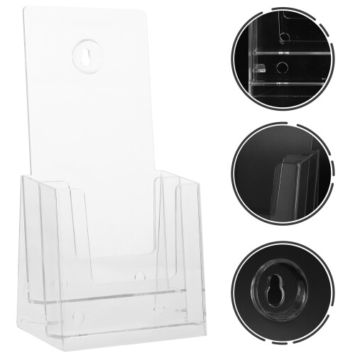 Clear Display Stand Broschürenhalter Transparent 1 Satz 1