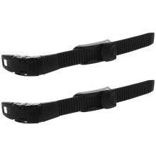 2 Stk. Rollschuhzubehör Universal Schnalle Für Kinder Schwarz