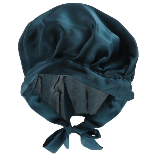Creative Blaue Haarschutzhaube Elastische Für Langes Haar 1