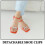Masteelf 2 . Schnallen Clip On Damen Sneaker Silber 8