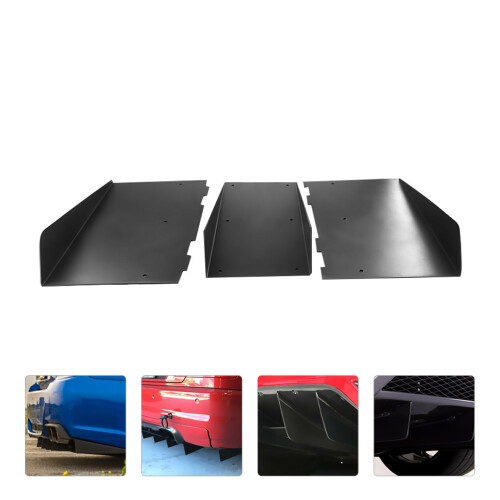 Mlins Heckklappe Deflektor Spoiler 50x30,2 Cm Schwarz 2