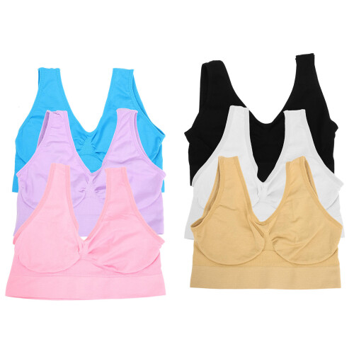 Sports-Bh Ohne Bügel Nylon Für Training 6