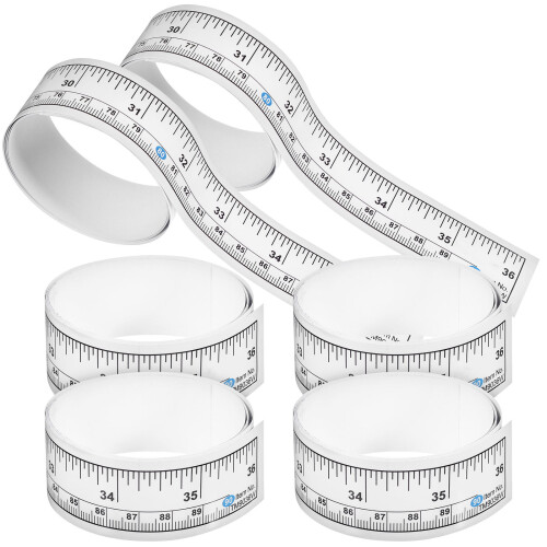 6 Selbstklebendes Linealband Maßband