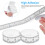 6 Selbstklebendes Linealband Maßband 11