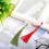 Straw Verpackung Leere Transparente Lesezeichen 5