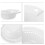 Bath Thicken White Confinement Für Männer Und 2