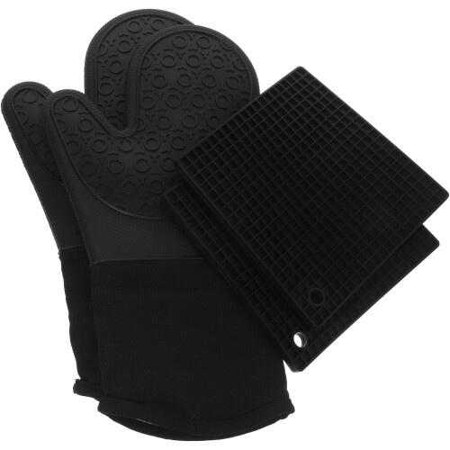 Backhandschuh Wärmeisolierung Silikon 2 Sets 2