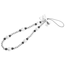Pearl Key Rope Miss Cell Phone Wrist Strap Cellphone Beaded Lanyard