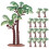 Coconut Tree Für Strand Tropisches Multi Kunststoff 15 10