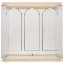 Transparente Aufbewahrungsbox Für Tassen, Acrylhalter Mit Regal
