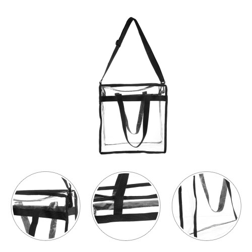 1Set PVC Einkaufstasche Für Langlebig Funktionell 2