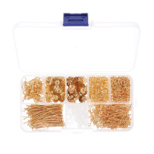Earring Making Kit Goldene Frauen Geschenk 1 Set