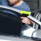 Auto Wischer Zusammenklappbare Luftpumpe Schnee Bürste Grün 4