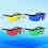 4Stk Schutzbrille Augenschutz Grün 9