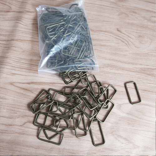 100Stk Metall Gurt Schnalle Halter 2