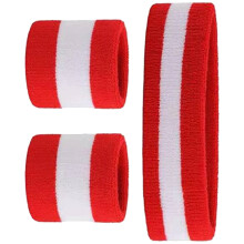 1 Set Sport-Headband Und Armband Schweißbänder Für Und Yoga