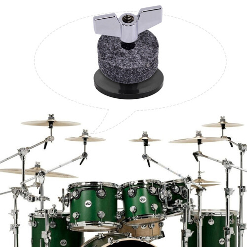 Cymbal Drum Zubehör Set Metall Dämpfung 1 2