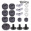Cymbal Drum Zubehör Set Metall Dämpfung 1 2