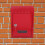Mailbox Lockable Wall Mount Rot Blech 8