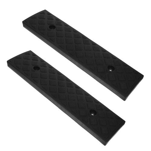 2Stk. Pad Ramps Ladehalle Schwarz